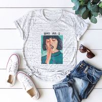 Women's Short Sleeve Printing Casual Fashion Printing main image 4