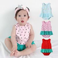 Baby Summer Clothes Baby Romper 0-1 Years Old Newborn Baby Clothes Children's Clothing Jumpsuit 3 Months And A Half Years Old Wholesale Nihaojewelry main image 1