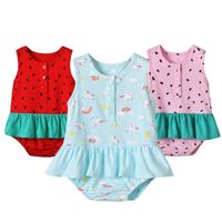 Baby Summer Clothes Baby Romper 0-1 Years Old Newborn Baby Clothes Children's Clothing Jumpsuit 3 Months And A Half Years Old Wholesale Nihaojewelry main image 6
