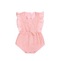 Summer Children's Clothing Female Baby Sleeveless Romper Cotton Triangle Romper Wholesale Nihaojewelry main image 6