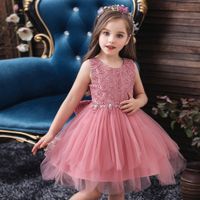 Été Nouvelles Robes Pour Enfants Filles Jupes Princesse Filles De Fleur Robes De Mariée Costumes Pour Enfants En Gros main image 2