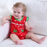 Summer New Casual Cute Super Cute Triangle Ha Comfortable One-piece Baby Clothes Animal Out Crawl Suit Wholesale Nihaojewelry sku image 3