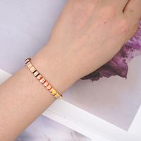 Rainbow Style Fashion Beach Bohemian Bracelet Imported Tila Beaded Jewelry Wholesale Nihaojewelry main image 6