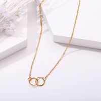 Vintage Style Geometric Alloy Plating Women's Necklace main image 4