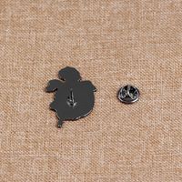 Explosion Models Brooch Jewelry Creative Halloween Skull And Crossbones Rose Clothing Accessories  Brooch Wholesale Nihaojewelry main image 6