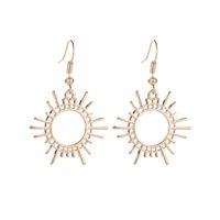 New Earrings Trend Gear Earrings Creative Geometric Alloy Jewelry Sun Earrings Wholesale Nihaojewelry main image 1