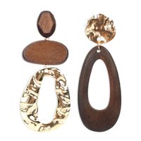 Fashion Retro Earrings Geometric Earrings Women’s Fashion Simple Acrylic Earrings Wholesale Nihaojewelry sku image 1