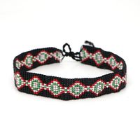 Fashion Exotic Bohemian Retro Ethnic Style Hand-woven Mgb Rice Beads Girl's Necklace sku image 3