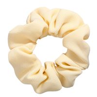 Fashion Hair Scrunchies Retro Hair Rope Ring Solid Color Cloth Hair Tie Hair Rope Wholesale Nihaojewelry sku image 2