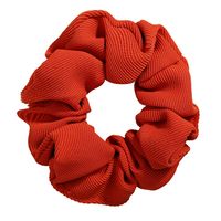 Fashion Hair Scrunchies Retro Hair Rope Ring Solid Color Cloth Hair Tie Hair Rope Wholesale Nihaojewelry sku image 5