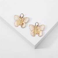 Mode Grand Nom Bijoux Métal Populaire Papillon Ailes Boucles D&#39;oreilles Boucles D&#39;oreilles Clips D&#39;oreille En Gros Nihaojewelry sku image 2