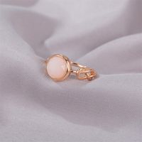 Korea Sweet Knotted Ring Small Fragrance Style Simple Opal Ring Cute Wild Tail Ring Girlfriends Wholesale Nihaojewelry main image 4