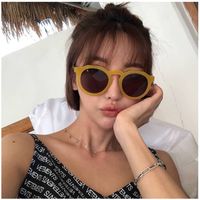 Fashion Solid Color Uv Protection Cat Eye Full Frame Women's Sunglasses main image 1