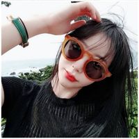Fashion Solid Color Uv Protection Cat Eye Full Frame Women's Sunglasses main image 2