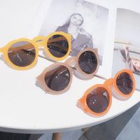 Fashion Solid Color Uv Protection Cat Eye Full Frame Women's Sunglasses main image 3