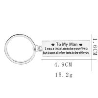 New Key Chain To Emy Womanto Myman Couple Lettering Key Chain Small Pendant Jewelry Wholesale Nihaojewelry main image 6