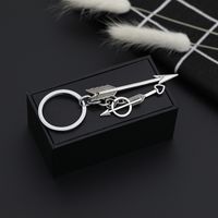 Explosion Key Chain Retro Bow And Arrow Love Bow And Arrow Geometric Creative Key Chain Small Gift Accessories Wholesale Nihaojewelry main image 6