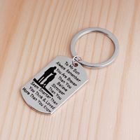 Explosion Keychain Tomyson Personality English Lettering Keychain Father's Day Lettering Gift Accessories Wholesale Nihaojewelry main image 5