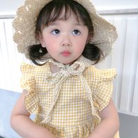 Baby Cap Summer Breathable Children Fisherman Hat Handmade Straw Hat Colorful Hat Straw Adult Sun Hat Tide Wholesale Nihaojewelry main image 3
