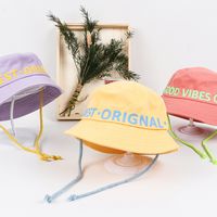 New Style Fisherman Hat Children Hat Summer Sunscreen Sun Anti-uv Breathable Sun Hat Wholesale Nihaojewelry main image 2