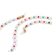 Fashion Glasses Chain Handmade Rice Beads Pearl Candy Color Glasses Rope Glasses Chain Wholesale Nihaojewelry main image 5