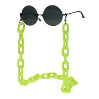 Acrylic Glasses Chain Simple Retro Thick Glasses Rope Fashion Environmental Protection Glasses Chain Anti-skid Anti-lost Wholesale Nihaojewelry main image 3