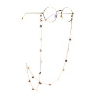 Hot Section Fashion Simple Gold Copper Palm Glasses Chain Chain Glasses Chain Wholesale Nihaojewelry main image 4