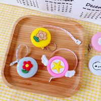 Cute Mini Small Tape Measuring Clothing Meter Ruler Waist Circumference Measurement Waistline Portable Girl Soft Ruler Wholesale Nihaojewelry main image 4