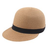 Hat Summer Leisure Wild Straw Hat Korean Fashion Sunshade Equestrian Hat Beach Straw Hat Wholesale Nihaojewelry main image 6