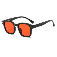 Rice Nail Sunglasses Irregular Ocean Film Sunglasses New Wave Sunglasses Metal Hinge Wholesale Nihaojewelry sku image 2