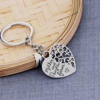 Explosion Keychain Mother And Daughter Mother Daughter Eternal Love Keychain Wholesale Nihaojewelry sku image 1