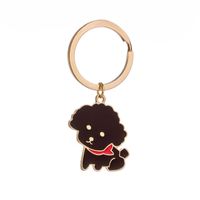 Mode Explosion Keychain Creative Fashion Variety Pet Dog Keychain Wild Car Bag Key Ring Gros Nihaojewelry sku image 3