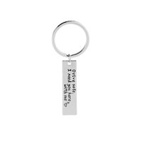 Explosion Keychain Father's Day Gift Keychain Pendant Love You Dad Letter Keychain Wholesale Nihaojewelry sku image 1