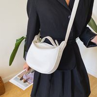 New Fashion Wild Advanced Texture Small Black Bag Simple Wild Student Crossbody Bag  Wholesale Nihaojewelry sku image 1