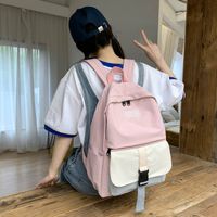 Schoolbag Korean School Harajuku Student Middle School Student Backpack Literary Forest Shoulder Bag  Wholesale Nihaojewelry sku image 3