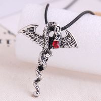 Fashion Retro Devil Stick Trend Men's Domineering Retro Exaggerated Necklace Wholesale Nihaojewelry main image 1