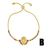 Yiwu Bracelet Nihaojewelrymulticolor Jewelry Diamond Mary Bracelet Wholesale main image 5