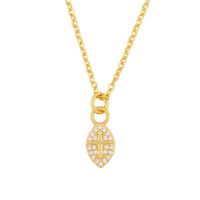 Fashion Diamond-set Ox Head Necklace Yiwu Nihaojewelry Wholesale Love Pendant Clavicle Chain main image 5