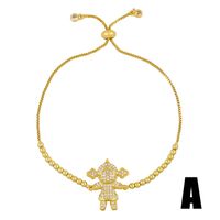 Korean Bracelet Yiwu Nihaojewelry Wholesale Fashion Jewelry New Heartbeat Couple Bracelet Boy Girl Bracelet sku image 1