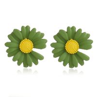 Fashion New Trend Simple Earrings Nihaojewelry Wholesale Sweet Sen Super Sunflower Daisy Flower Earring sku image 2