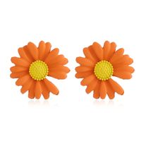 Fashion New Trend Simple Earrings Nihaojewelry Wholesale Sweet Sen Super Sunflower Daisy Flower Earring sku image 3