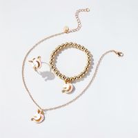 Nouveau Dessin Animé Bijoux Mignon Licorne Collier Bracelet Extensible Anneau Croix-frontière Vente Chaude Ornement En Gros main image 1