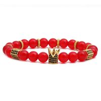 Hot Sale Achat Stein Gewebtes Perlen Armband Herren-und Damen Armband Bracelet main image 4