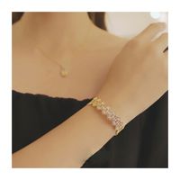 Européenne Et American Vintage Cour Style En Laiton Élégant Creux Dentelle Simple Ouverture Tempérament Bracelet Réglable Cadeau Pour Les Femmes main image 6