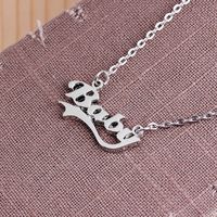 New Simple Letters Baby Necklace Mother&#39;s Day Gift Necklace Nihaojewelry Wholesale main image 5
