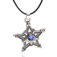 New Simple Fairy Tail Black Rock Shooter Pentagram Necklace Nihaojewelry Wholesale main image 1