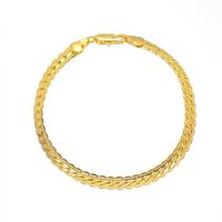 New Fashion Simple Metal Twist Chain Bracelet Nihaojewelry Wholesale main image 1