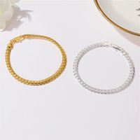 New Fashion Simple Metal Twist Chain Bracelet Nihaojewelry Wholesale main image 3
