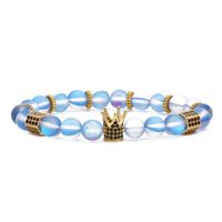 New Fashion Moonstone Woven Beaded Bracelet Nihaojewelry Wholesale sku image 2