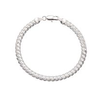 New Fashion Simple Metal Twist Chain Bracelet Nihaojewelry Wholesale sku image 2
